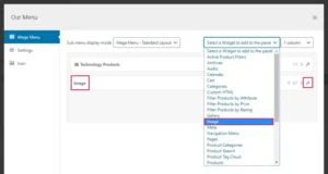 Bridge 30.8.8.5 – Creative Multipurpose WordPress Theme 3 Bridge theme mega menu configuration showing multi-column navigation links