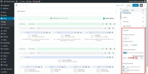 BeTheme 28.1.12 - Responsive Multi-Purpose WordPress Theme 3 Muffin Builder drag and drop interface editing a BeTheme homepage