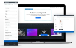 Detailed view of the custom enhanced WPBakery Frontend Editor interface for the Uncode WordPress Theme