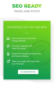 SEO Ready Newspaper WordPress Theme