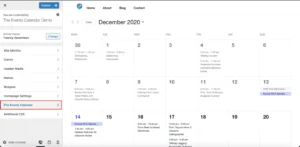 The Events Calendar Pro custom recurring event setup screen in the WordPress editor